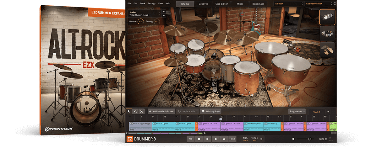 Toontrack Alt-Rock EZX v1.0.0 [WiN]