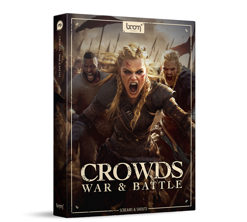 Boom Library Crowds War and Battle [WAV]