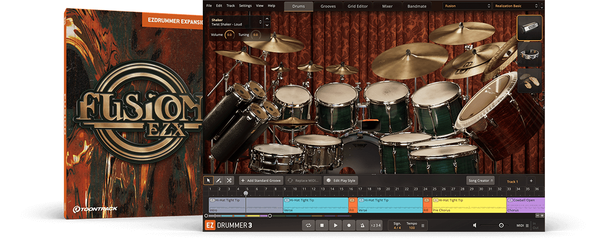 Toontrack Fusion EZX [EZDrummer, Superior Drummer]