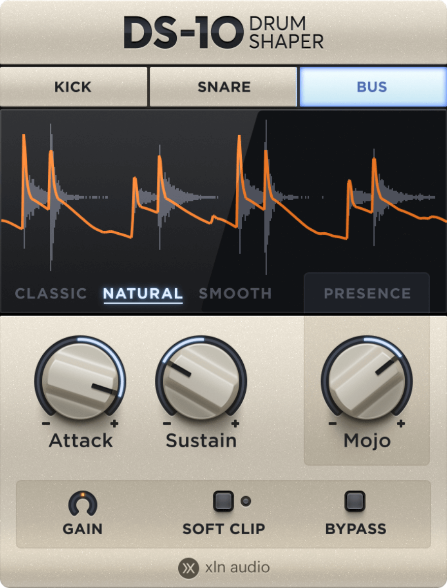XLN Audio DS-10 Drum Shaper v1.3.1 [MacOSX]